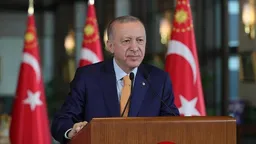 Le président turc Erdogan marque la Journée d'Atatürk, de la Jeunesse et des Sports du 19 mai
